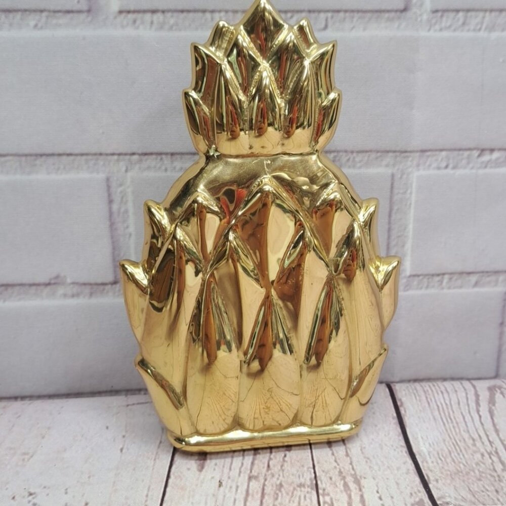 Pineapple Tiki Hawaii Brass Door Knocker,‎ Heavy